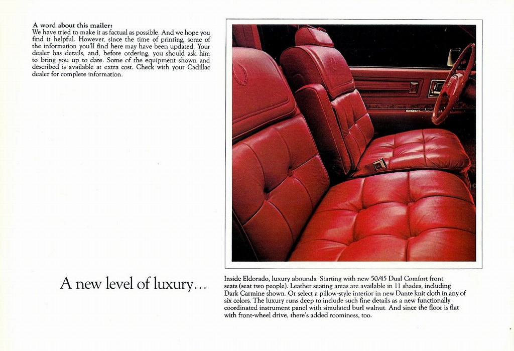 1979 Cadillac Eldorado Brochure Page 3
